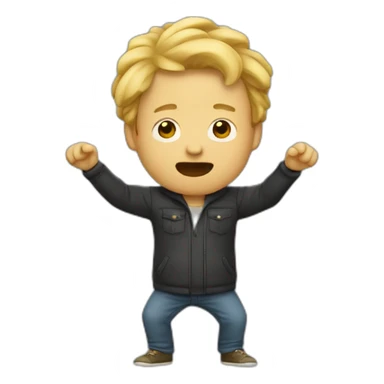 Homme-qui-fais-un-dab sticker