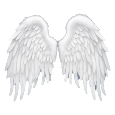 Victoria’s Secret white angel  wings  sticker
