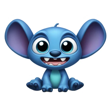 Stitch from lilo and stitch sticker