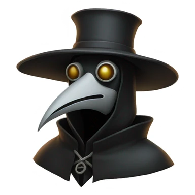Plague doctor sticker