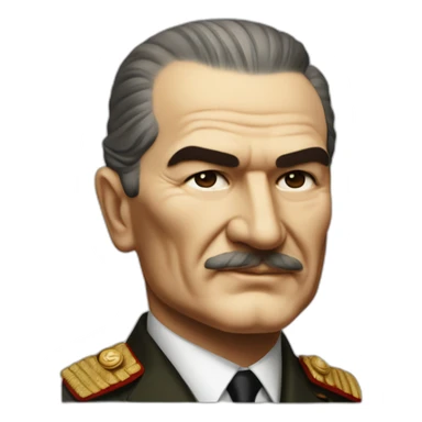 mustafa kemal ataturk sticker