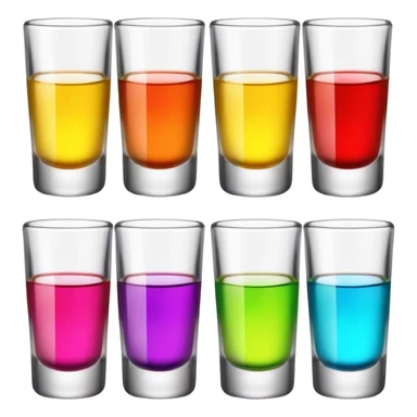 Shot glasses  sticker