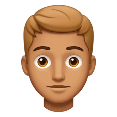 realistic portrait of a male sticker