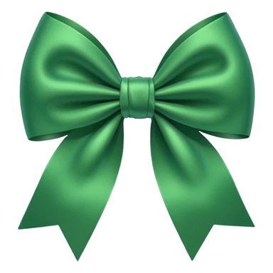 Yeşil fiyonk sticker