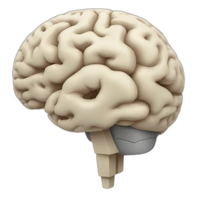 Artificial-brain-technology sticker