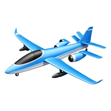 An icon featuring a remote-controlled model airplane soaring through the sky, with a detailed transmitter in the foreground. The sky is clear with motion lines showing flight. Transparent background emphasizes the precision, creativity, and joy of aeromodelling as a sport. sticker