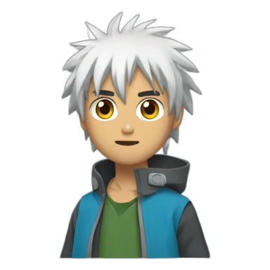 Un kaka sur naruto sticker