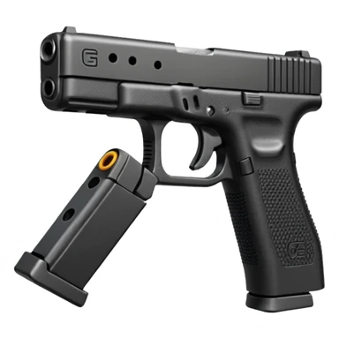 glock 18 with extendo clip sticker