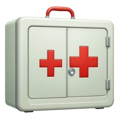 first aid cupboard sticker