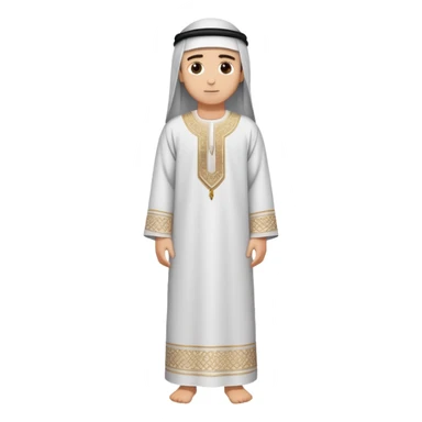 arabic thobe sticker