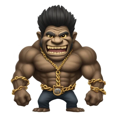 Mob boss troll sticker