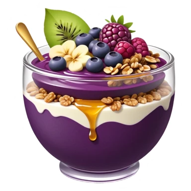 açaí bowl sticker