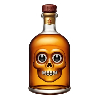 Old monk rum emoji sticker