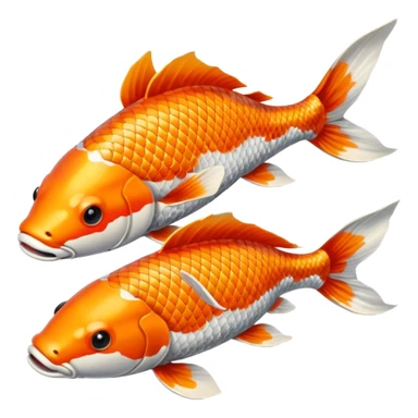 koi fish sticker