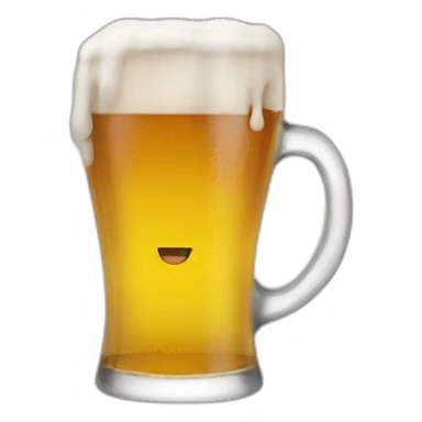 chat qui boit une bierre sticker