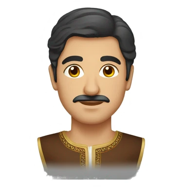 traditional azerbaijani male sticker