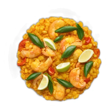 paella valenciana sticker