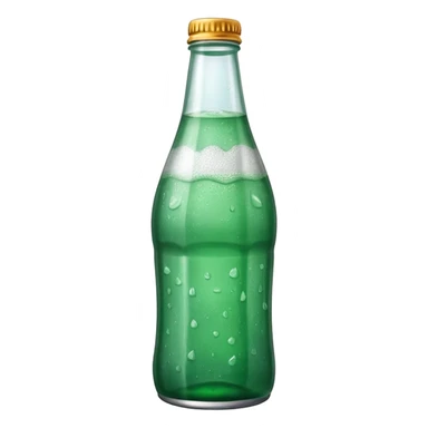 A bottle of goli soda sticker