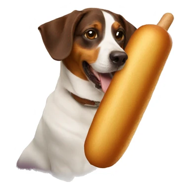 Corn dog sticker