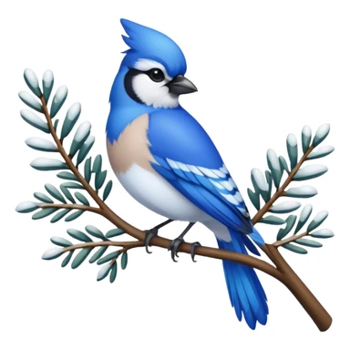 Christmas Jays sticker