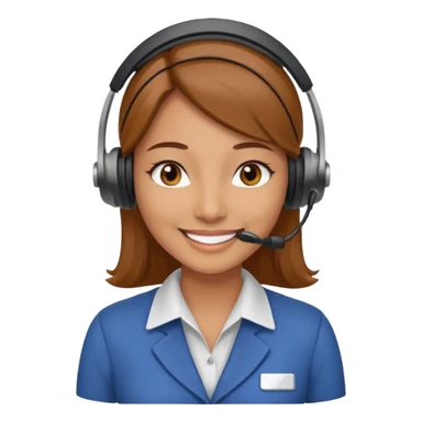 Sales women specialist in shipping sticker