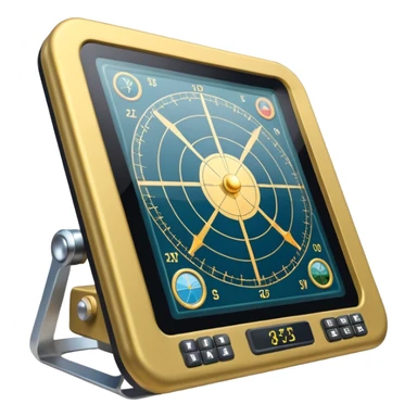 modern military navigation equipment sticker