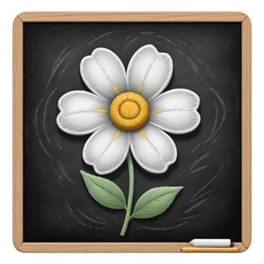 Chalk Drawing sticker