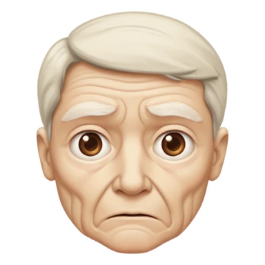 Create a person having memory loss sticker