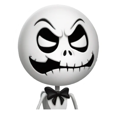 Jack skellington sticker