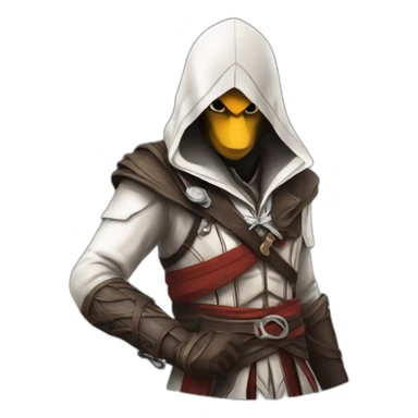 Assassin's Creed renard sticker