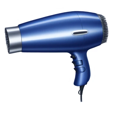 Dark blue hairdryer dyson  sticker