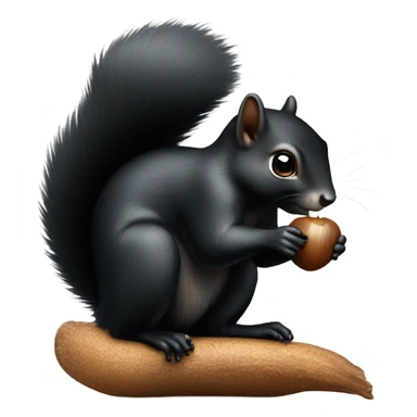 Black Squirrel  sticker