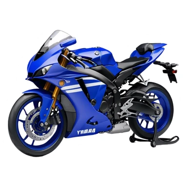 Yamaha YZF (Sportbike) - Yamaha YZF-R1 (Model Year: 2022) (Iconic colour: Blue) sticker