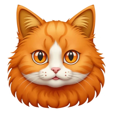 A cat with a star eyes sticker