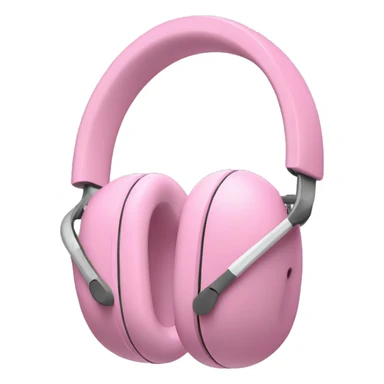 AirPod max headphones pink sticker
