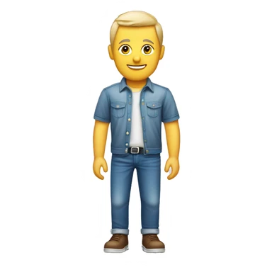 ￼ a software beer with Polo blue shirt and short, white jeans, ￼￼ sticker