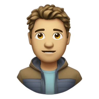 Mec bizarre qui dit bonne nuit sticker