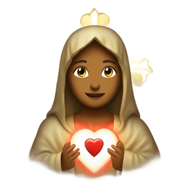 Sacred Hearts of Jesus and Mary icons  sticker