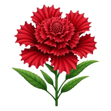 celosia plant flower sticker