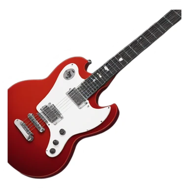 Brian May red special guitar sticker