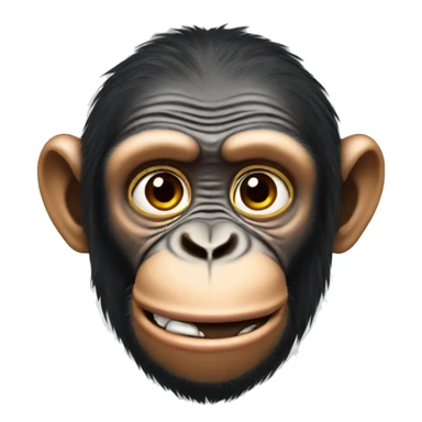 chimp sticker