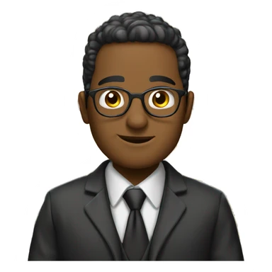 Profesor joven con libros sticker