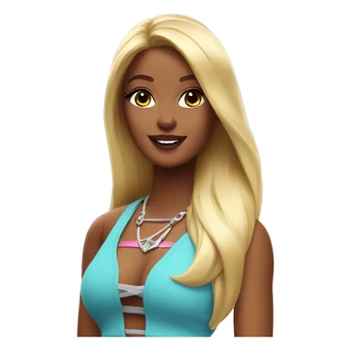malibu barbie energy sticker