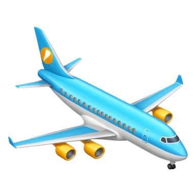 emoji de viaje, algo como un avion dandole la vuelta al mundo sticker