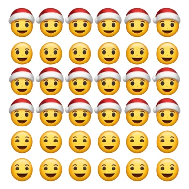 Emojis navidad sticker