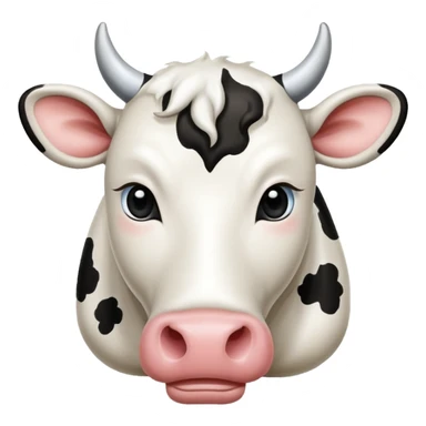 brique de lait avec une vache dessus  sticker