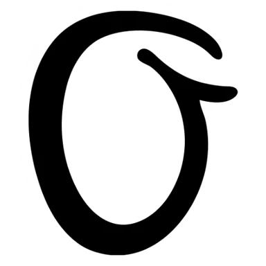 Number 0 keycap, keyboard button with the digit zero sticker