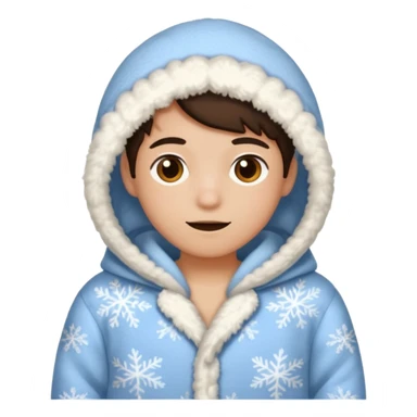 Winter Cozy Pajamas sticker