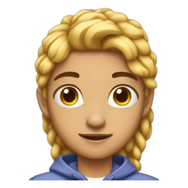 adolescente enfadada sticker