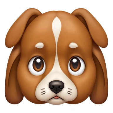 un perrito triste sticker